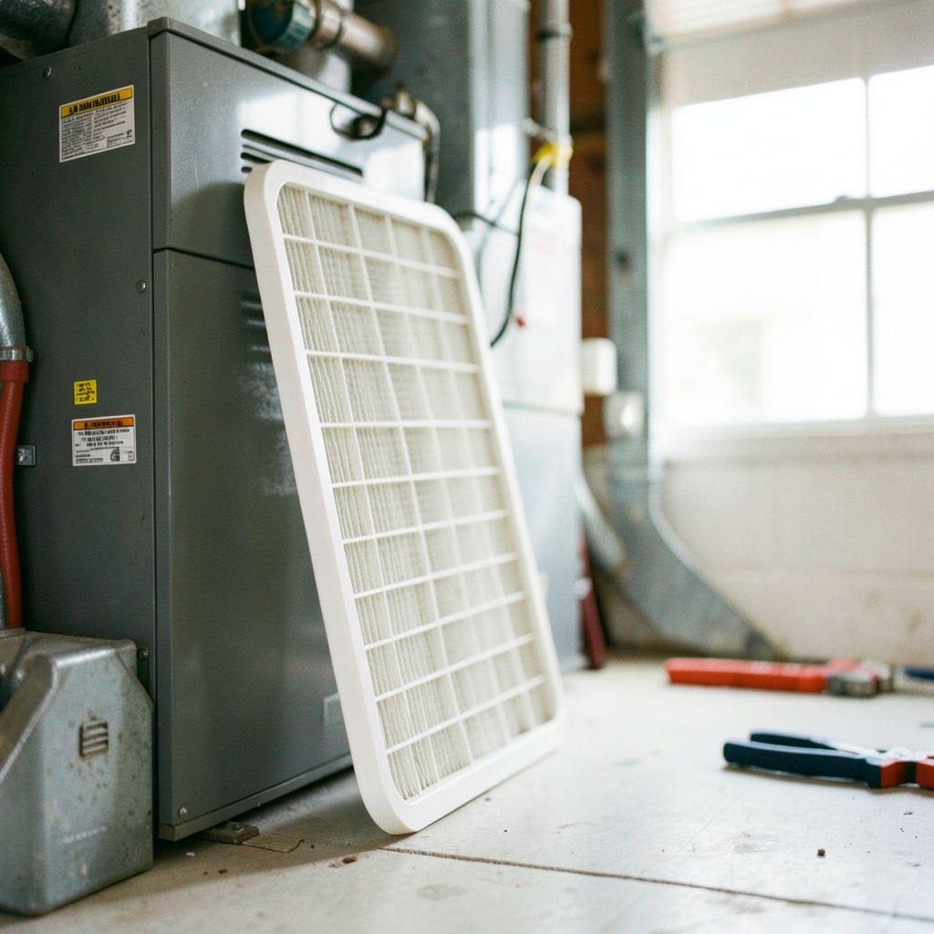 Air filter service reminder