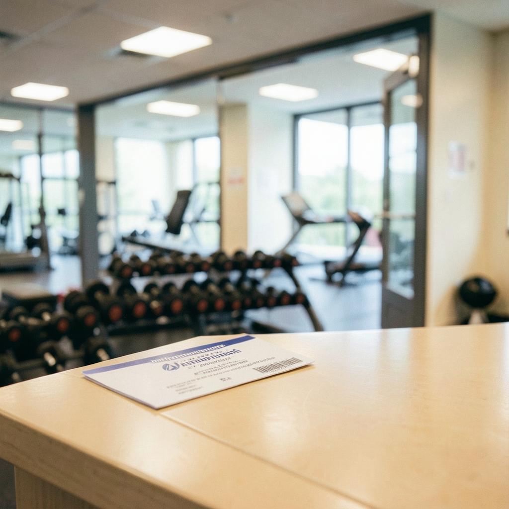 Gym membership reminder